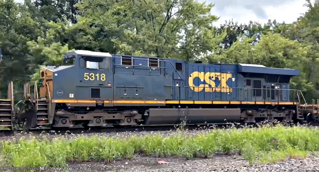 CSX 5318 is mid DPU for the 135.